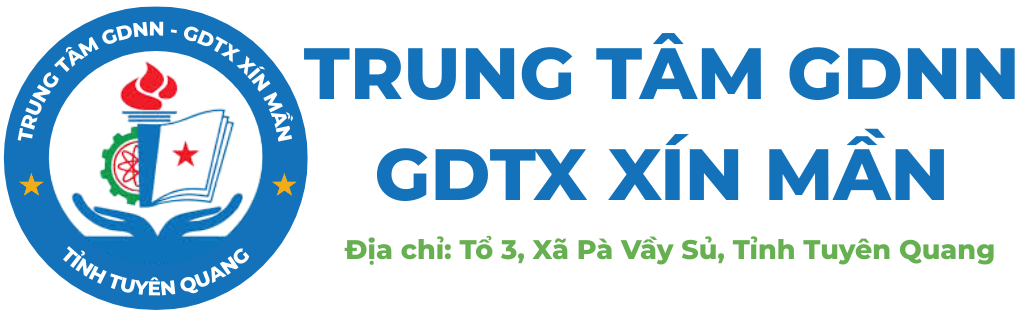 TRUNG TÂM GIÁO DỤC NGHỀ NGHIỆP – GIÁO DỤC THƯỜNG XUYÊN XÍN MẦN